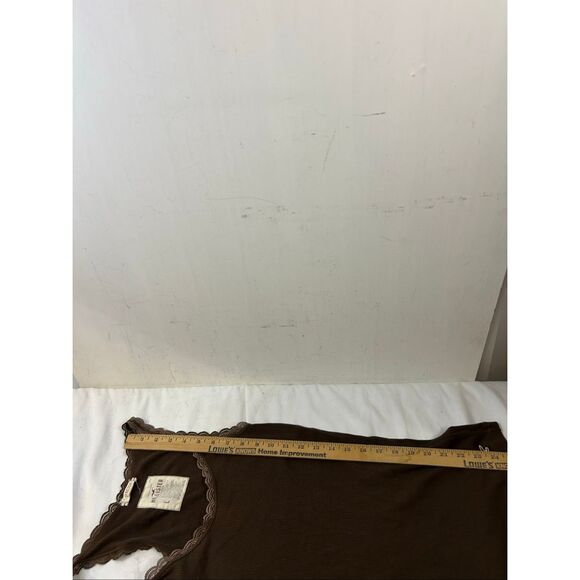 Hollister Ca Y2K tank top large lace trim rn#102573 Elena Gilbert - Picture 9 of 9